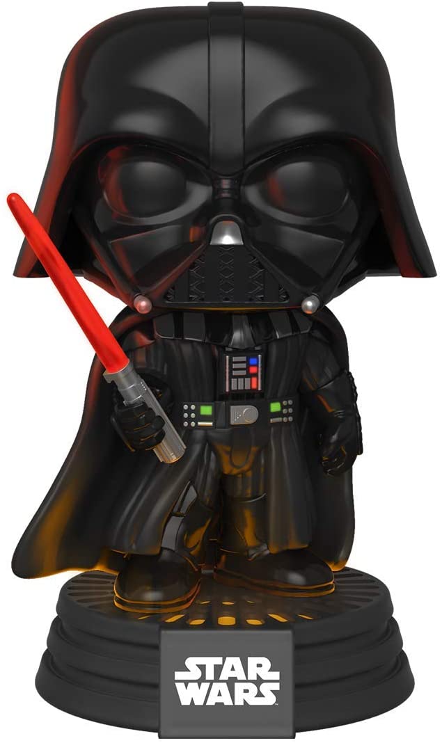 Funko Pop Star Wars: Darth Vader Electronic Light & Sound Bobble Head Vinyl Figure #343