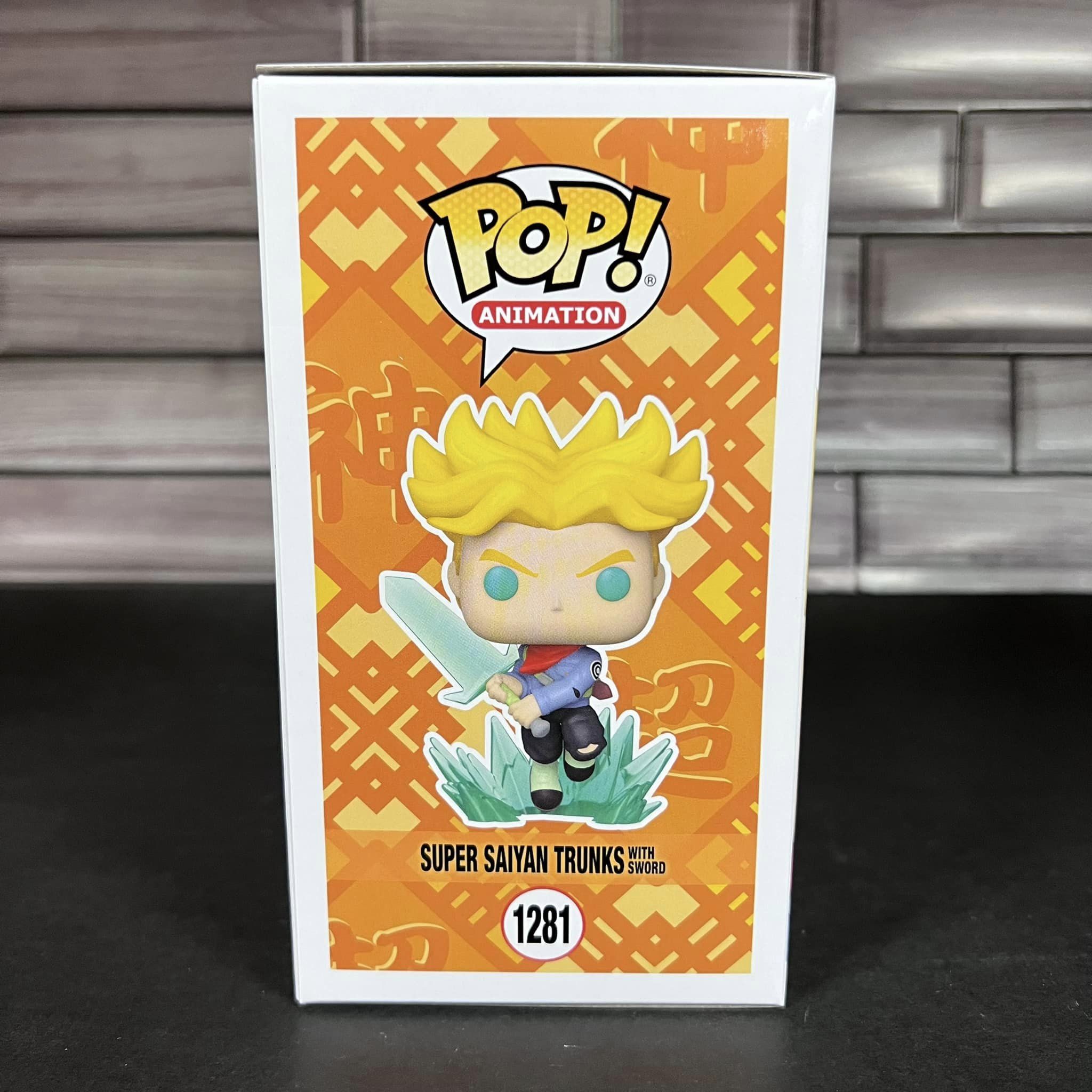 Funko Pop! Animation: Dragon ball Super - SUPER SAIYAN TRUNKS WITH SWORD #1281 Vinyl Figure