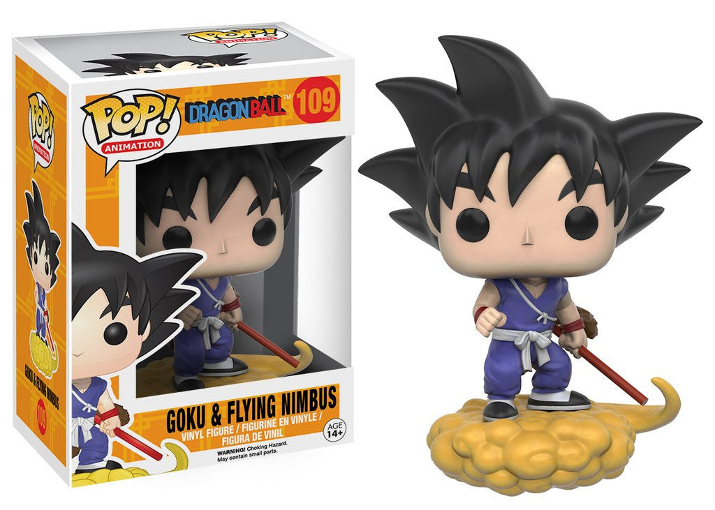Funko Pop! Animation: Dragonball Z - Goku & Flying Nimbus  #109 Vinyl Figure
