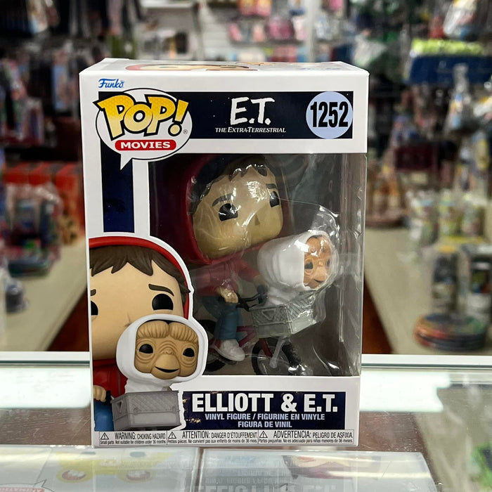 Funko POP Movies: E.T. THE EXTRA TERRESTRIAL: ELLIOTT & E.T. Vinyl Figure #1252