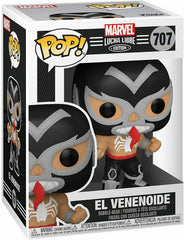 Funko Pop! Marvel Wolverine Lucha Libre Edition - EL VENENOIDE Vinyl Figure #707