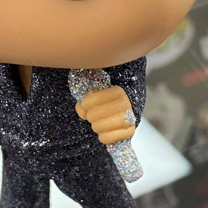 Funko Pop! Rocks Elvis Presley 1968 Comeback Special Diamond Glitter Vinyl Figure #188