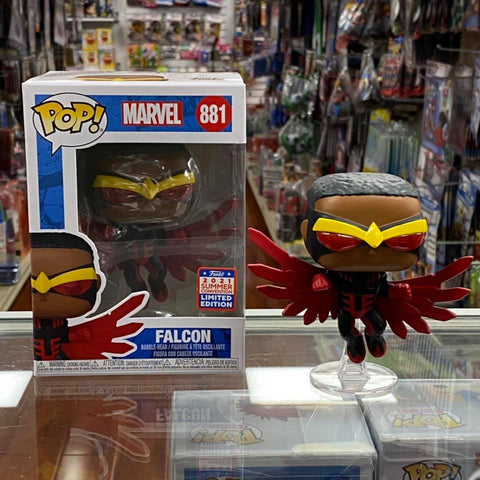 Funko Pop! MARVEL FALCON Vinyl Figure - 2021 Summer Convention Shared Exclusive