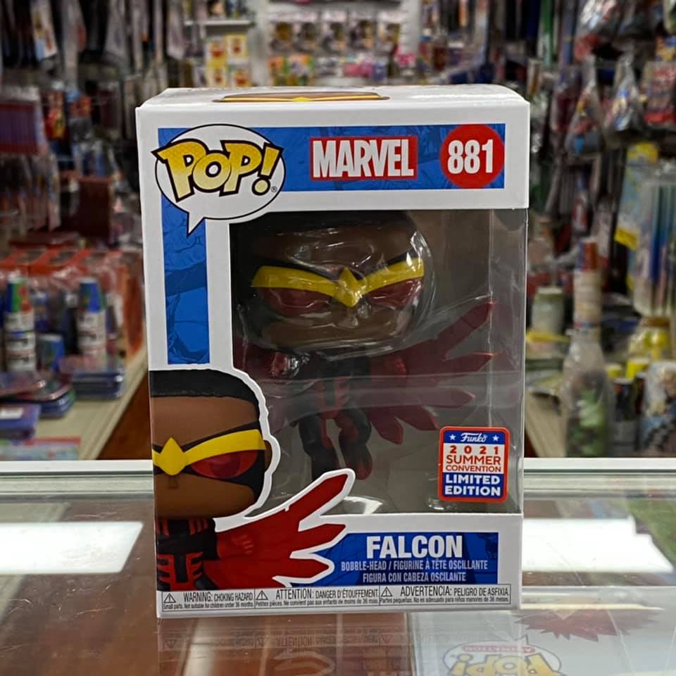 Funko Pop! MARVEL FALCON Vinyl Figure - 2021 Summer Convention Shared Exclusive