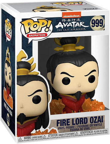 FUNKO POP Animation: AVATAR The Last Airbender : FIRE LORD OZAI #999 Vinyl Figure