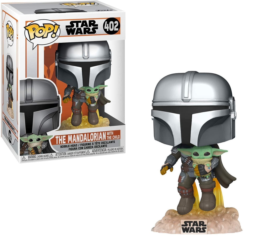 Funko Pop! Star Wars - The Mandalorian with the child Vinyl  Figure #402
