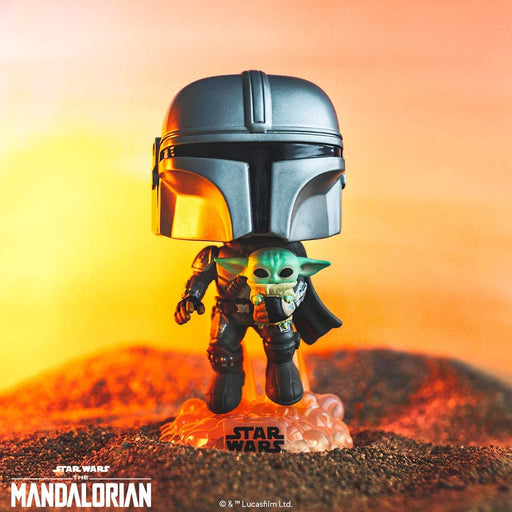Funko Pop! Star Wars - The Mandalorian with the child Vinyl  Figure #402