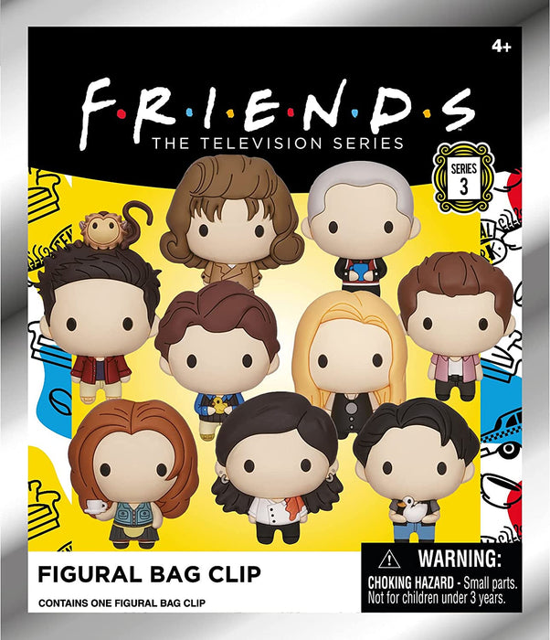 Warner Bros: Friends 3-D Foam Figural Bag Clip Blind Bag Series 3