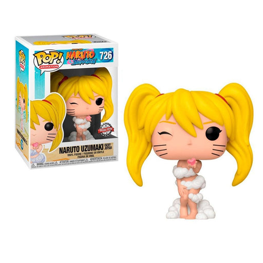 FUNKO POP! NARUTO SHIPPUDEN - NARUTO UZUMAKI (SEXY JUTSU) VINYL FIGURE #726 SPECIAL EDITION EXCLUSIVE