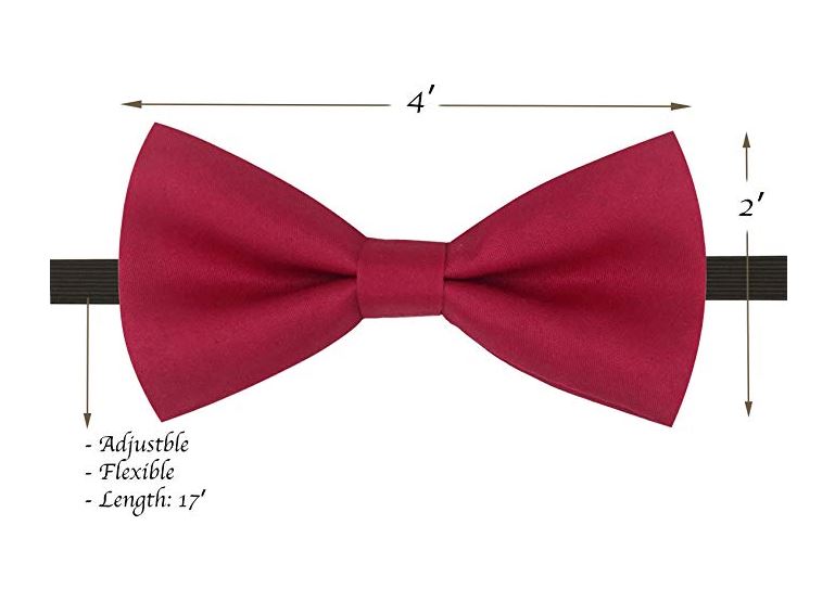 Kids Bow Ties - Toddler Hot Pink Bow Tie