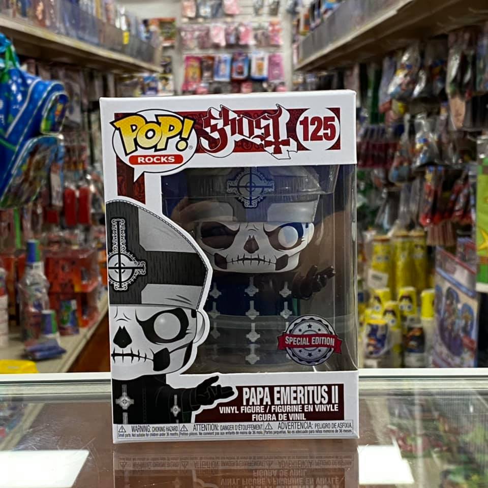 Funko Pop! Rocks Papa Emeritus II Exclusive #125 Vinyl Figure Special Edition