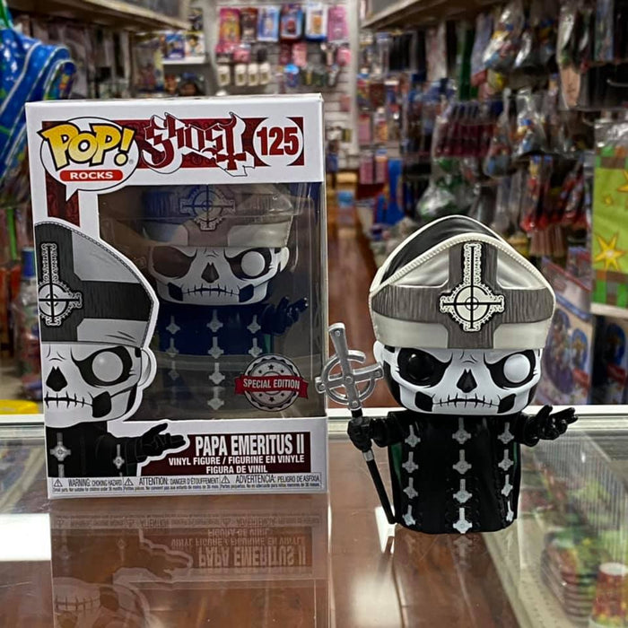Funko Pop! Rocks Papa Emeritus II Exclusive #125 Vinyl Figure Special Edition