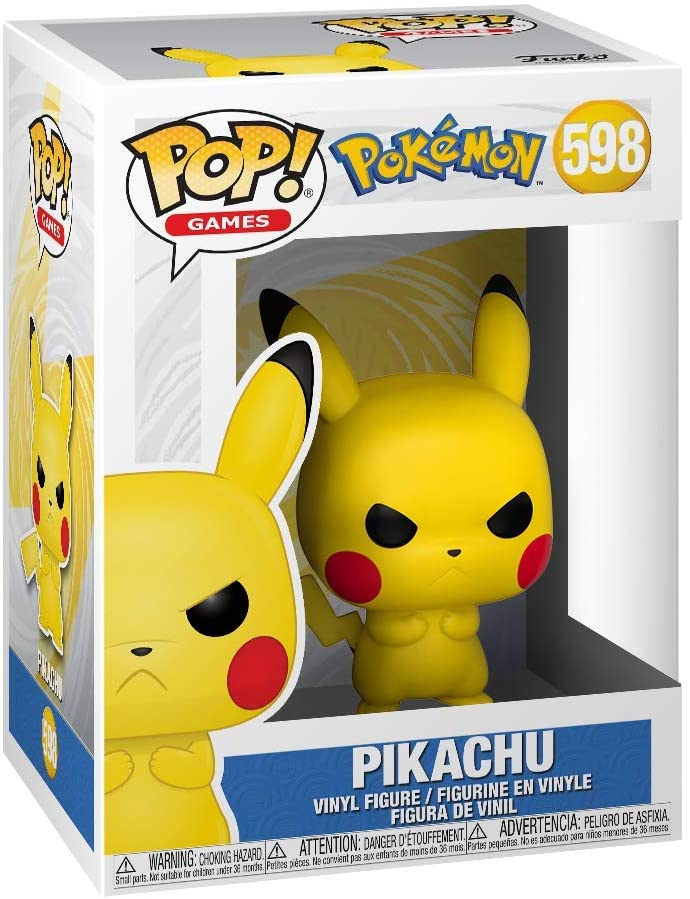 Funko Pop Pokemon : Grumpy Pikachu #598 Vinyl Figure