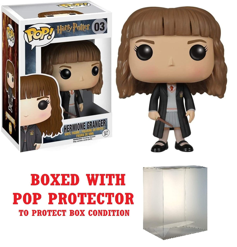 Harry Potter - Hermione Granger #03 Funko Pop! Vinyl Figure (Includes  Compatible Pop Box Protector Case)