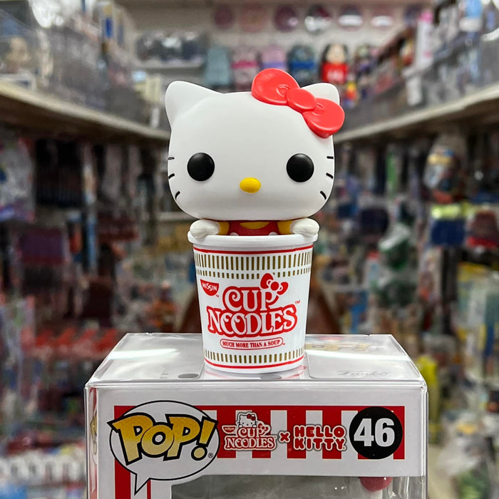 Funko Pop! Sanrio: CUP NOODLES X HELLO KITTY (in noddle cup) Vinyl Figure #46