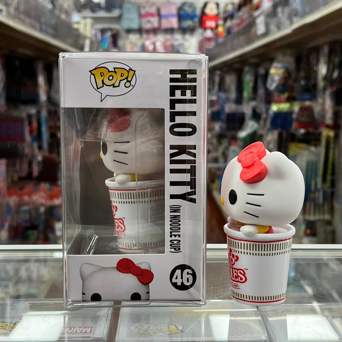 Funko Pop! Sanrio: CUP NOODLES X HELLO KITTY (in noddle cup) Vinyl Figure #46