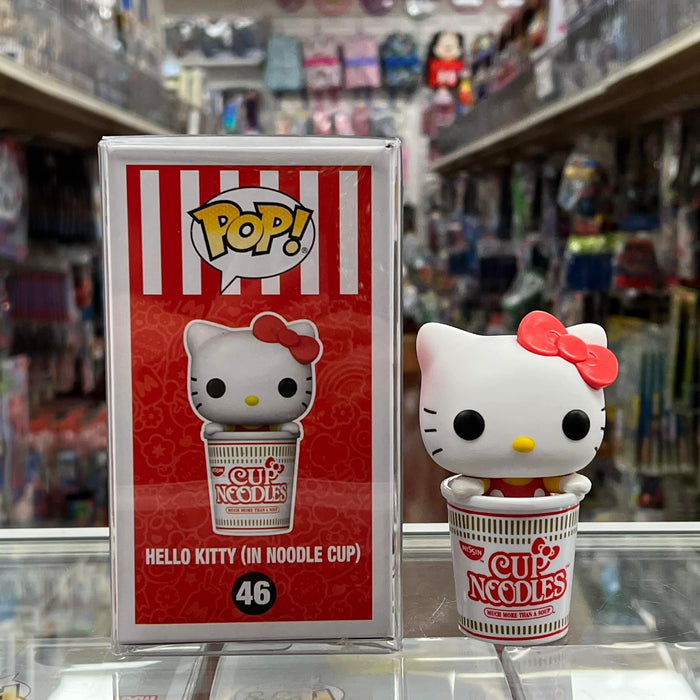 Funko Pop! Sanrio: CUP NOODLES X HELLO KITTY (in noddle cup) Vinyl Figure #46