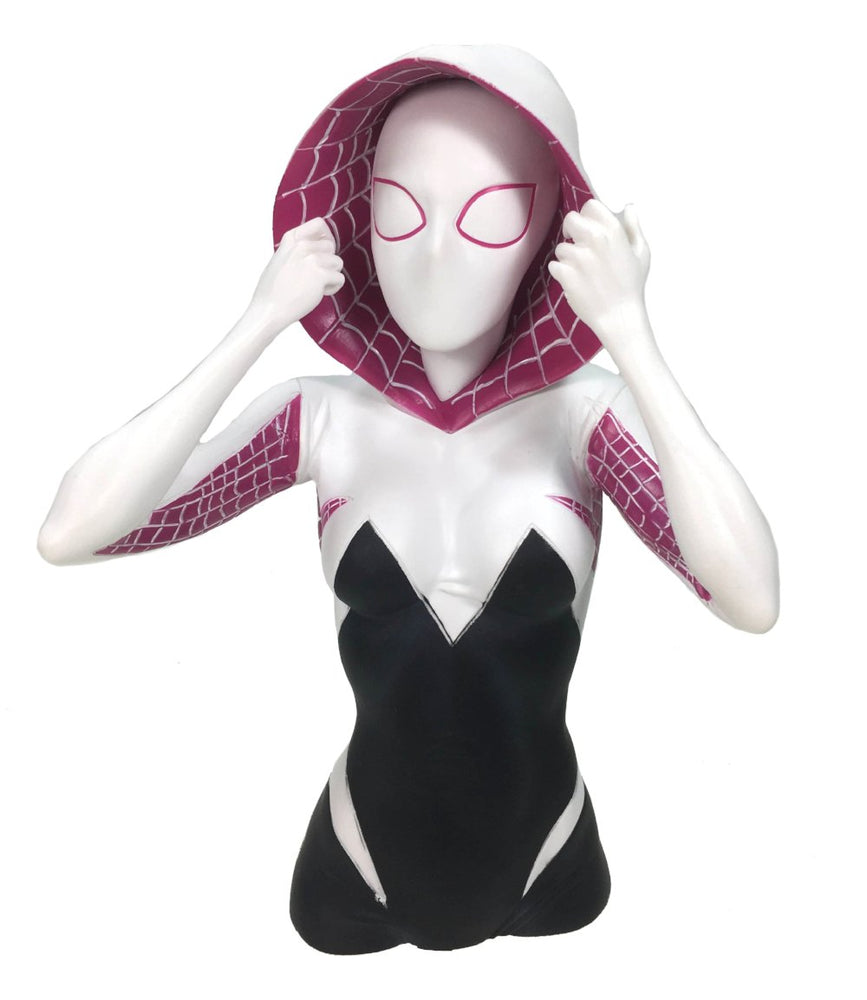 Monogram: Marvel -  Spider Gwen Masked 7” Bust Coin Bank