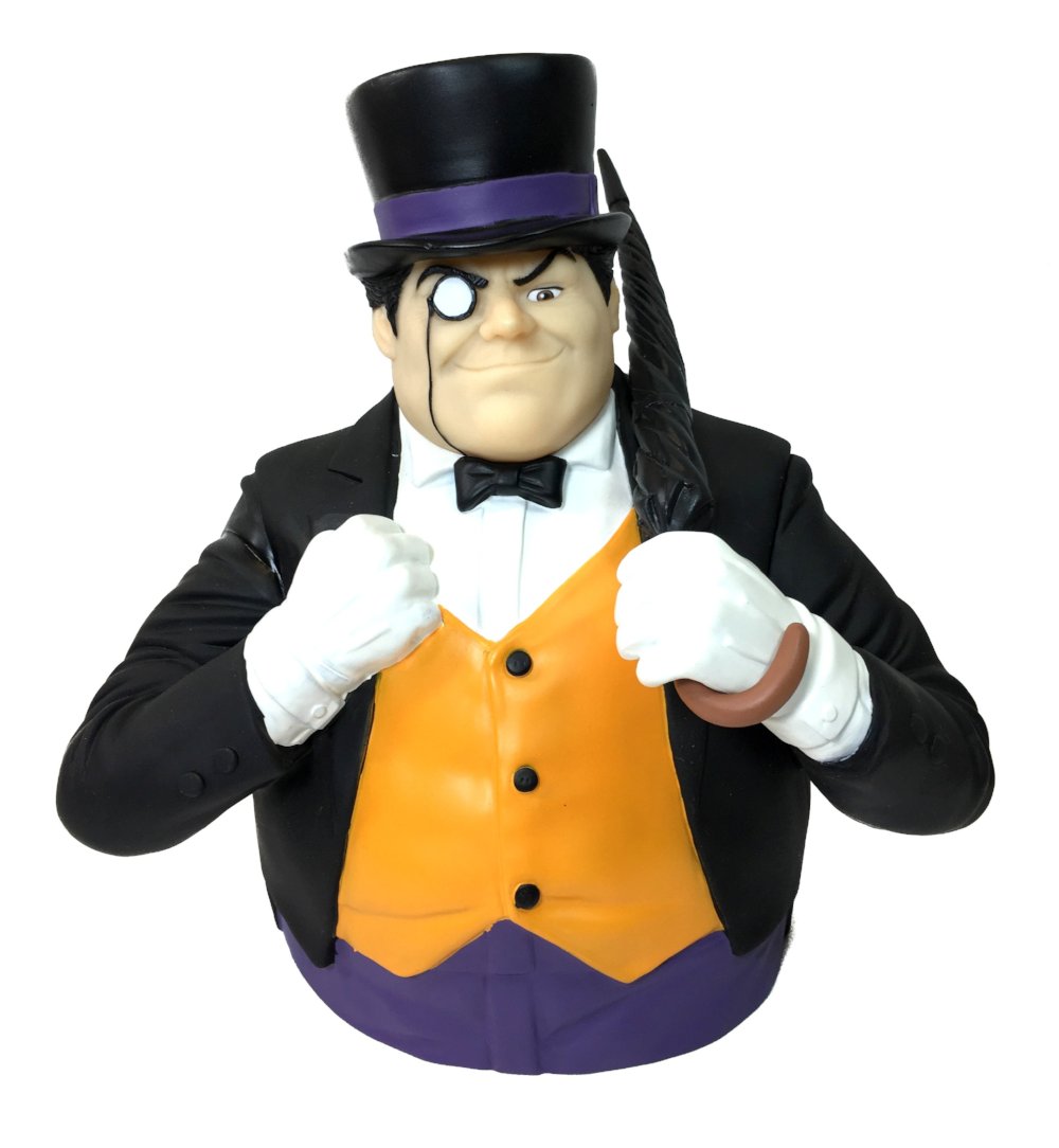 Monogram: DC Comics - Classic Penguin 7” Bust Coin Bank