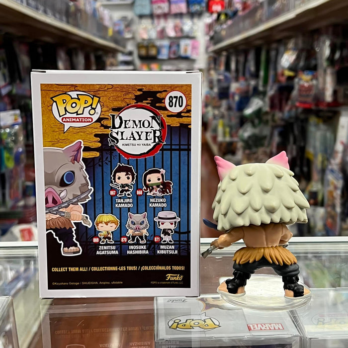 Funko POP Animation: Demon Slayer- Inosuke Hashibira Vinyl Figure #870