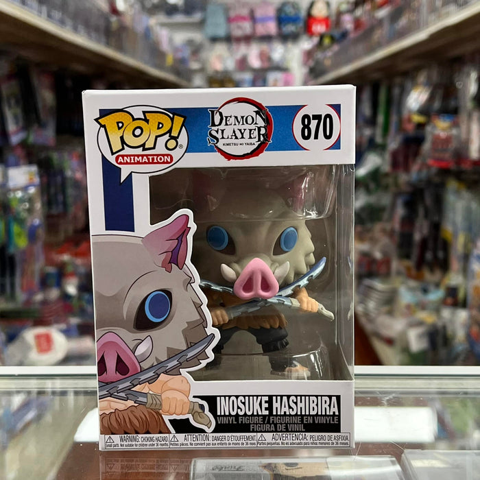 Funko POP Animation: Demon Slayer- Inosuke Hashibira Vinyl Figure #870