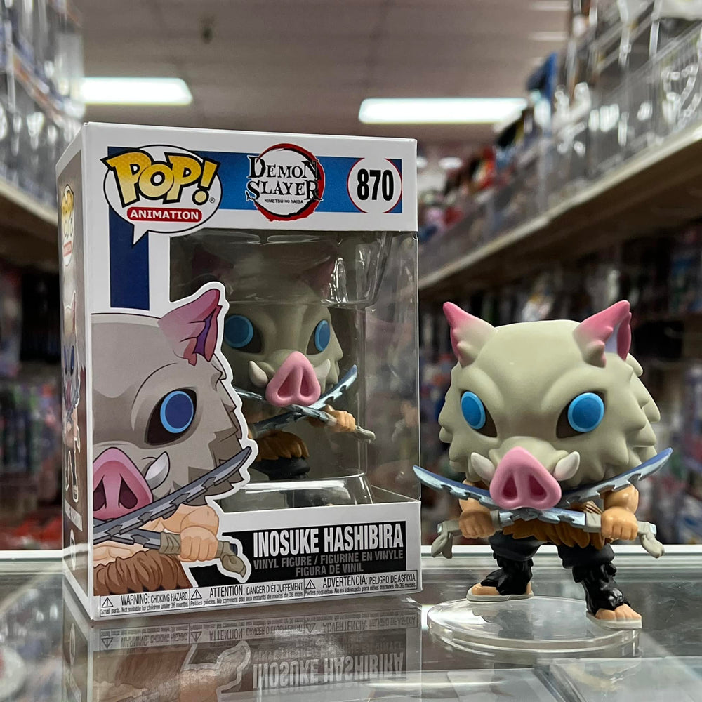Funko POP Animation: Demon Slayer- Inosuke Hashibira Vinyl Figure #870