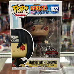 Funko Pop! Naruto Shippuden - Itachi with crows vinyl Figure Special Edition Sticker #1022