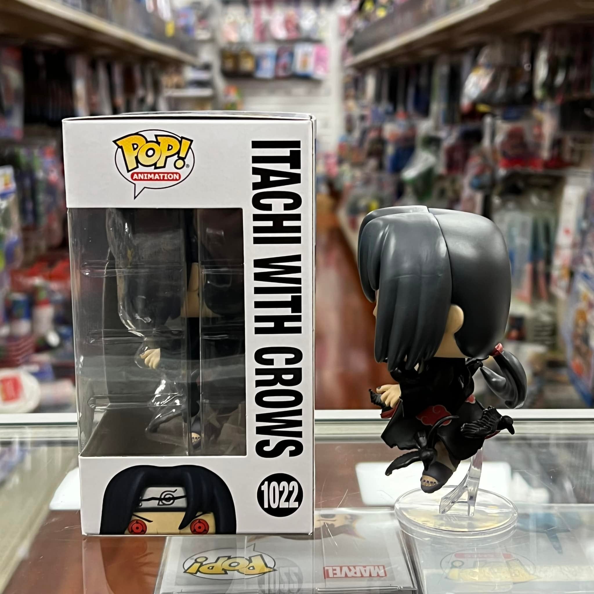 Funko Pop! Naruto Shippuden - Itachi with crows vinyl Figure Special Edition Sticker #1022
