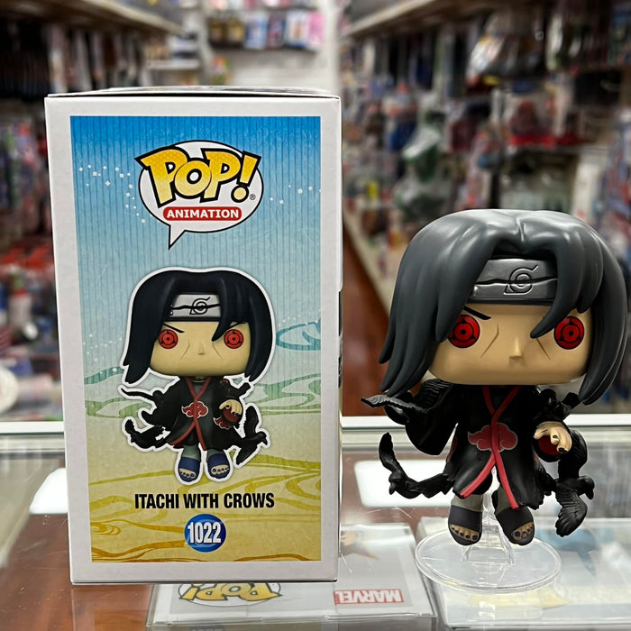 Funko Pop! Naruto Shippuden - Itachi with crows vinyl Figure Special Edition Sticker #1022