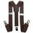 Kids Suspenders - Dark Brown Toddler Suspender