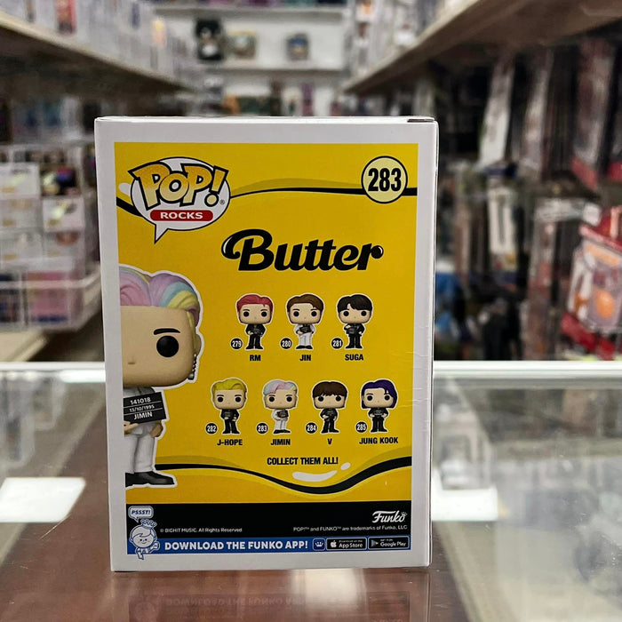Funko Pop Rocks: BTS - Butter - JIMIN Vinyl Figure #283