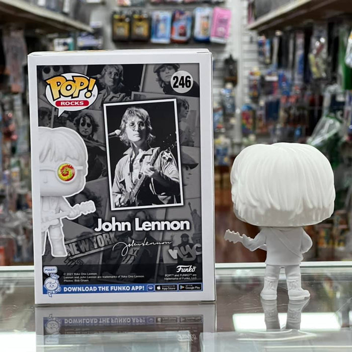 Funko Pop! Rocks: John Lennon - Military Jacket Vinyl Figure #246 Entertainment Earth Exclusive
