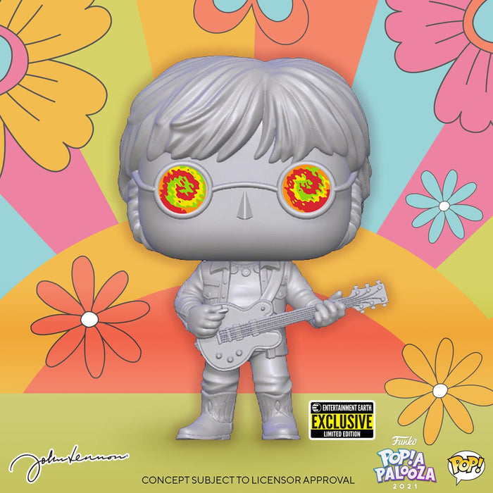 Funko Pop! Rocks: John Lennon - Military Jacket Vinyl Figure #246 Entertainment Earth Exclusive