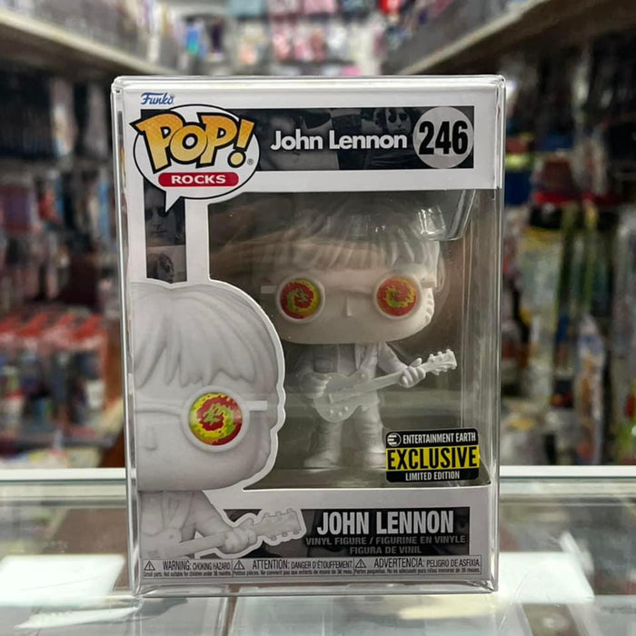 Funko Pop! Rocks: John Lennon - Military Jacket Vinyl Figure #246 Entertainment Earth Exclusive