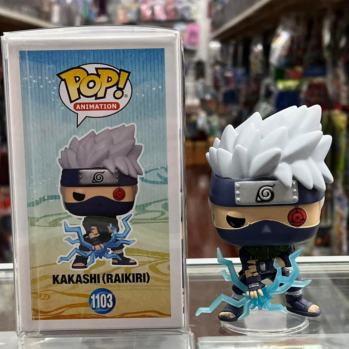 Funko Pop! Anime: Naruto - Kakashi (Raikiri) Vinyl Figure SPECIAL EDITION GLOWS IN THE DARK!