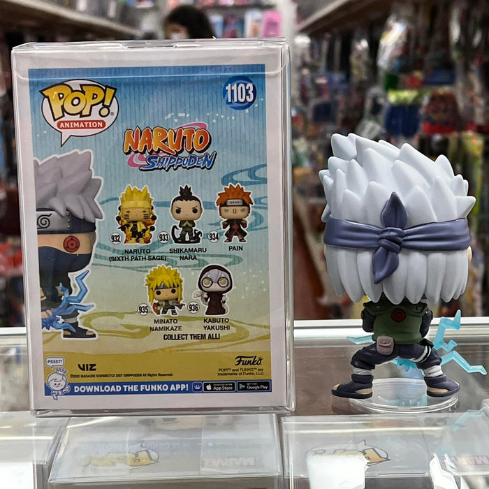 Funko Pop! Anime: Naruto - Kakashi (Raikiri) Vinyl Figure SPECIAL EDITION GLOWS IN THE DARK!