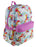 Unicorn - All over Print 16" Canvas Pink Backpack