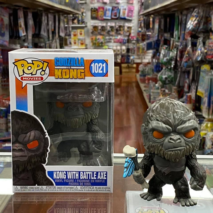Funko Pop! Movies Godzilla vs. Kong Kong with Battle Axe Vinyl Figure
