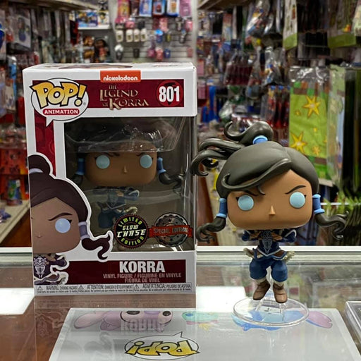 Funko Pop Legend of Korra - Korra Avatar State Hot Topic Exclusive Special Edition Sticker 1x Chase Vinyl Figure