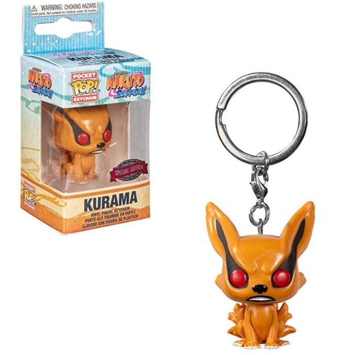 Funko Pop! Keychain: Pocket Pop! Naruto KURAMA Vinyl Figure Keychain (SPECIAL EDITION)