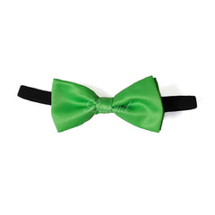 Kids Toddler Light Green Matching Set Suspender and Bow Tie