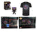 Authentic WAKANDA FOREVER (Black Light) Funko Pop & T-shirt BLACK PANTHER Target Exclusive with (SPECIAL EDITION) Sticker! Size LARGE