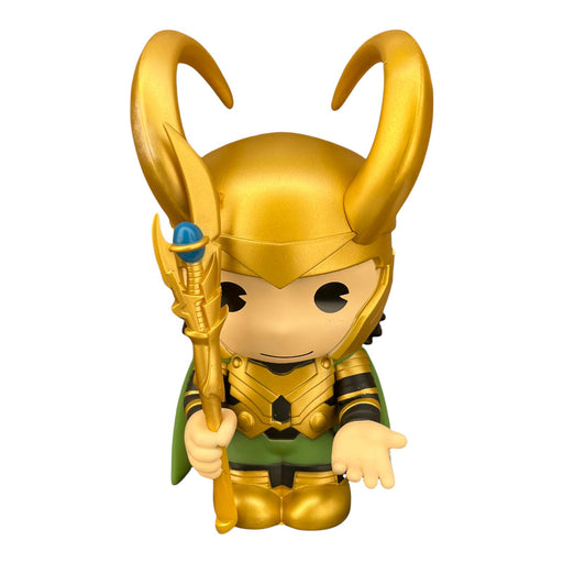 MONOGRAM MARVEL LOKI Cute 9" Coin/Bust Bank Christmas Birthday Gift