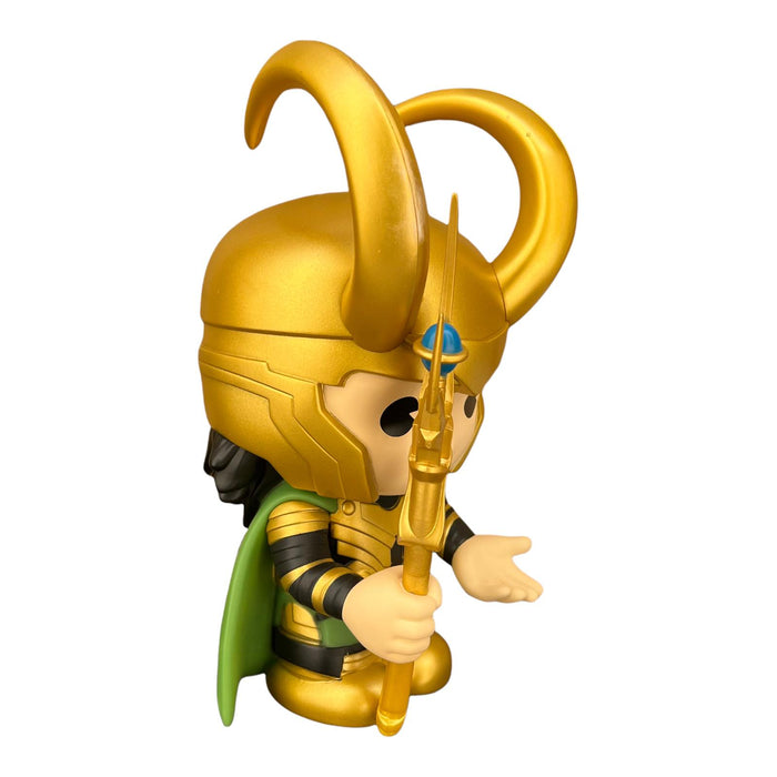 MONOGRAM MARVEL LOKI Cute 9" Coin/Bust Bank Christmas Birthday Gift