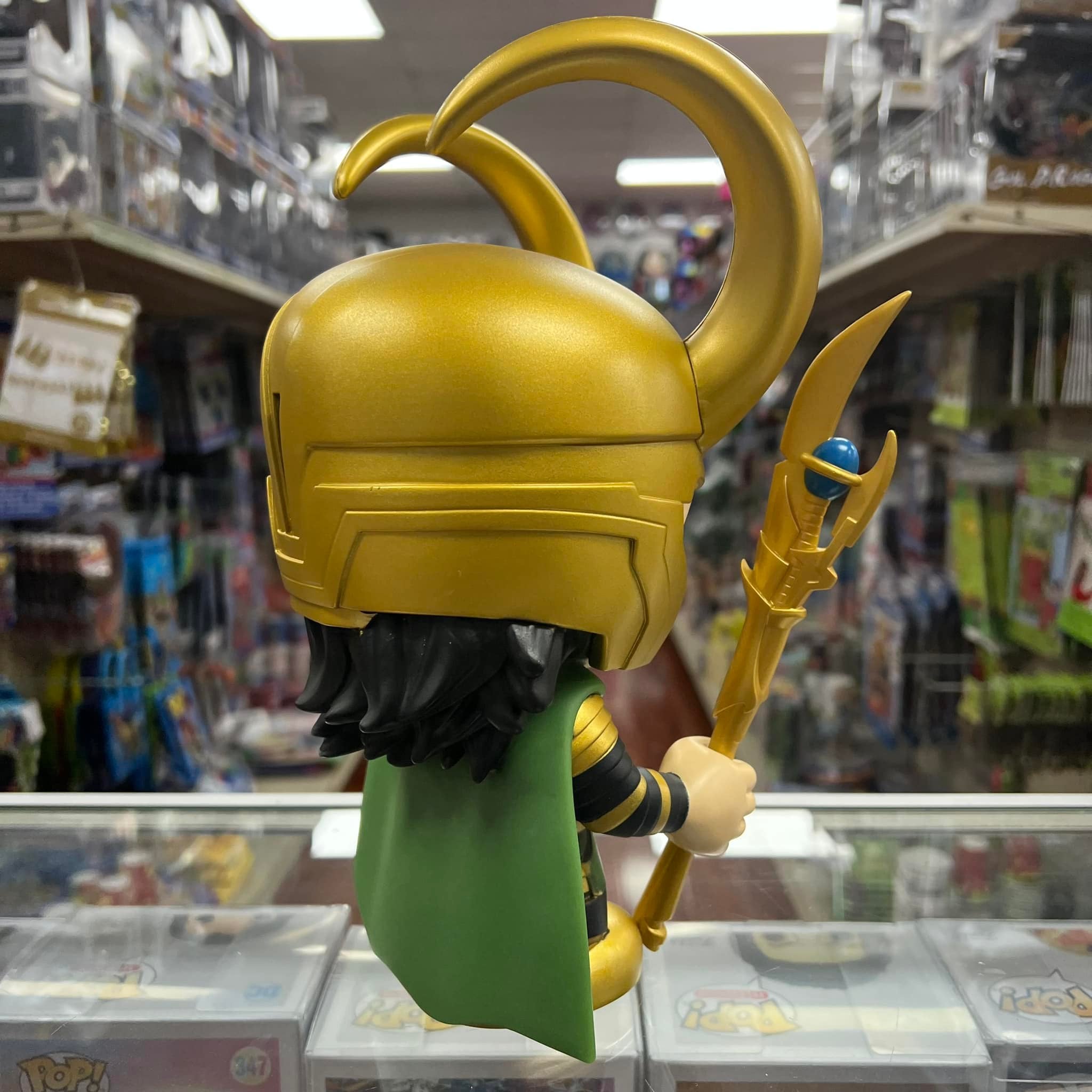 MONOGRAM MARVEL LOKI Cute 9" Coin/Bust Bank Christmas Birthday Gift