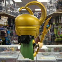 MONOGRAM MARVEL LOKI Cute 9" Coin/Bust Bank Christmas Birthday Gift
