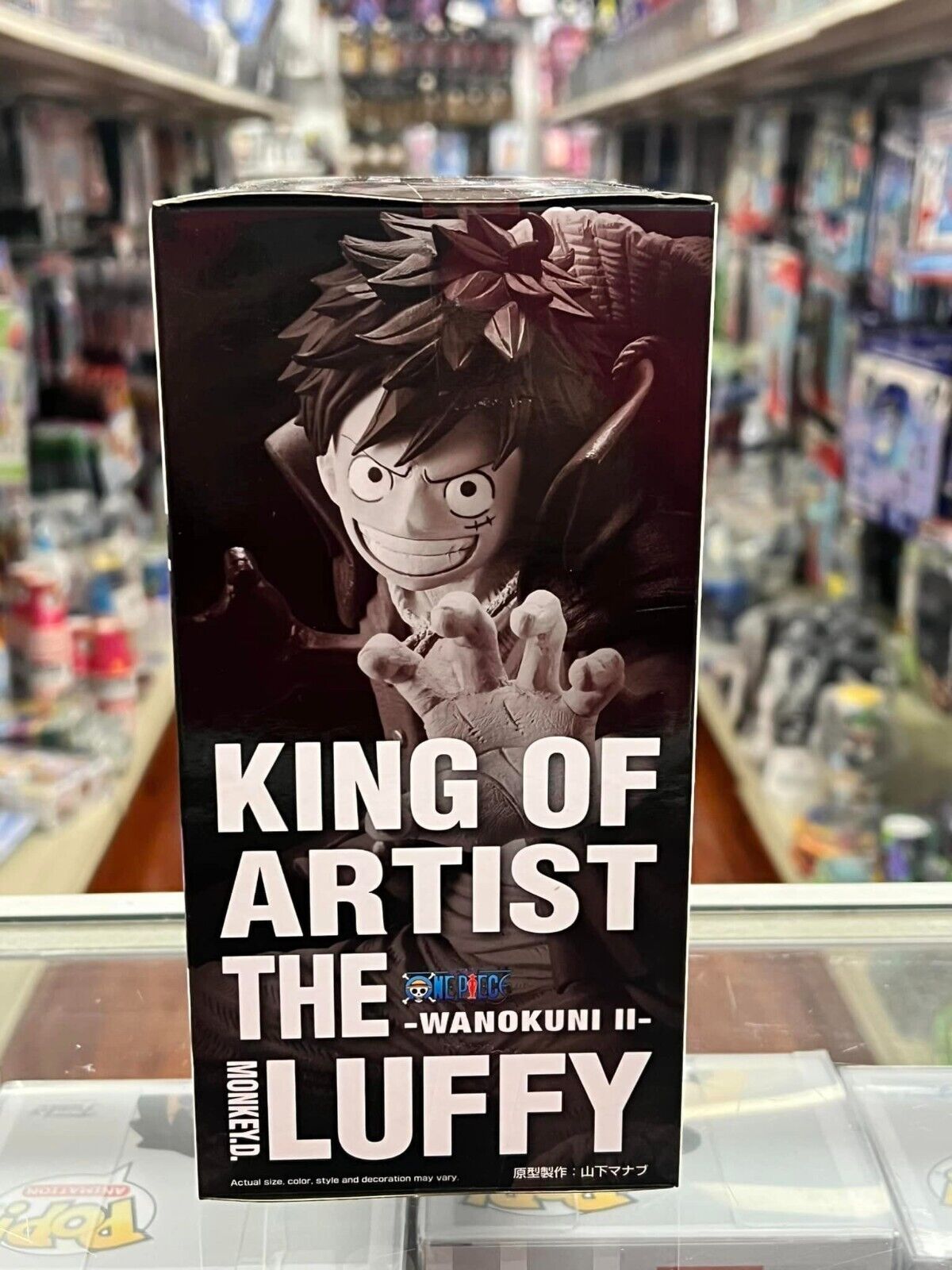 BANPRESTO One Piece Monkey D. Luffy King of Artist Wano Country Statue