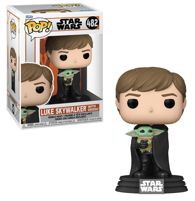 Funko Pop! Star Wars: Mandalorian- Luke with Child Vinyl Figure