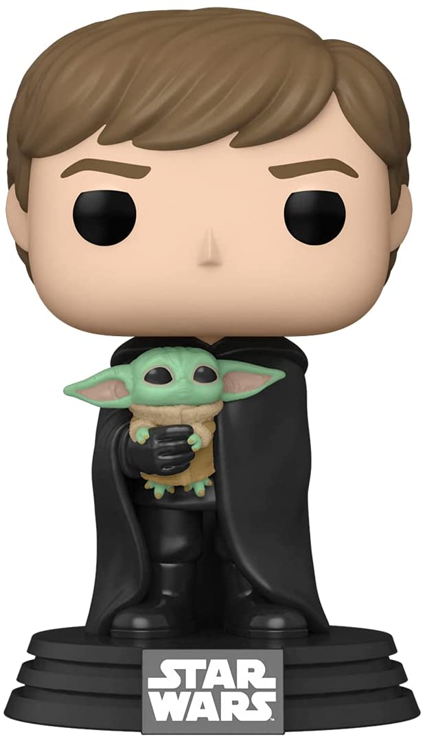 Funko Pop! Star Wars: Mandalorian- Luke with Child Vinyl Figure