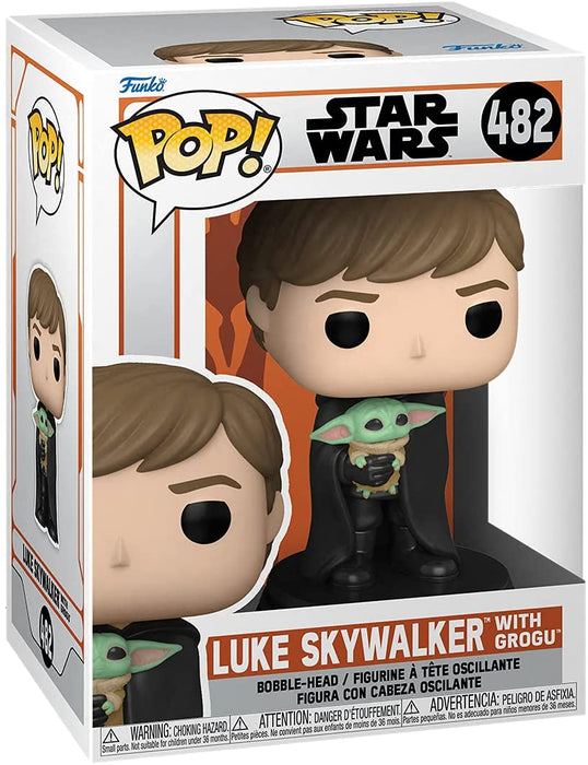 Funko Pop! Star Wars: Mandalorian- Luke with Child Vinyl Figure
